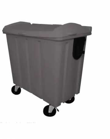 Container de Lixo de 500 Litros - Rotomoldado